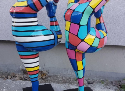Designer Abstract Figures Modern Decorations Figures Woman Sculpture Sculptures